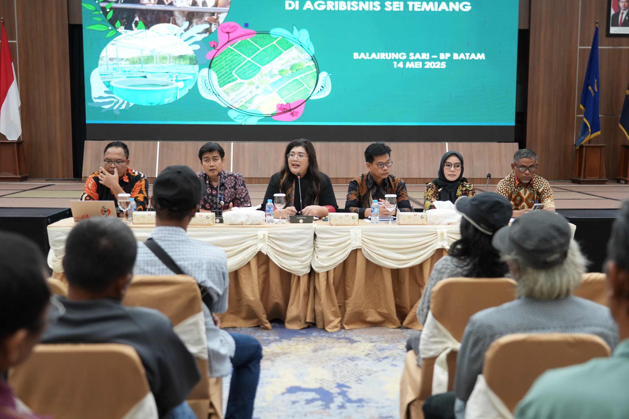 Deputi Umum Silahturahmi dengan Petani sei Tamiang
