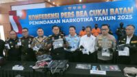 Konfrensi pers BC Batam