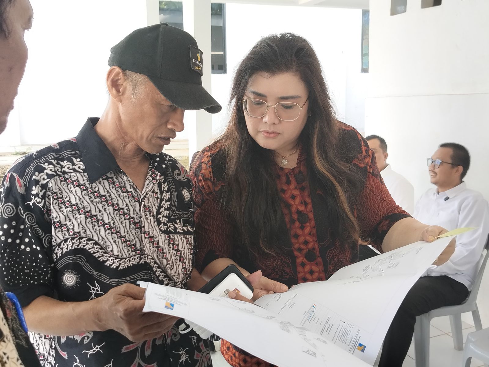 Pembangunan Pipa baru di piayu