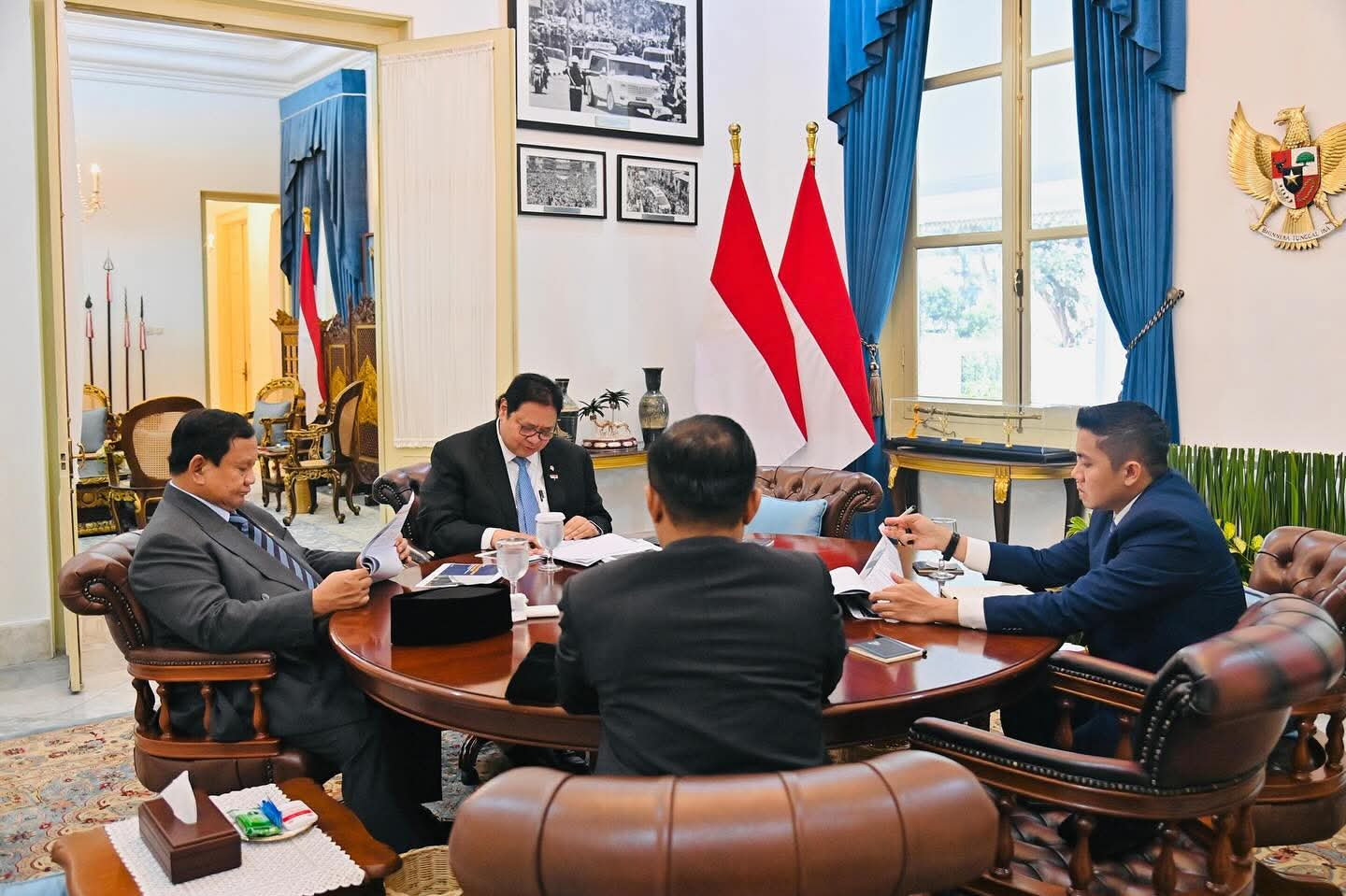 Presiden Prabowo Rapat Gagas Langkah Taktis Jaga Ekonomi
