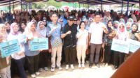 Aweng Kurniawan hadiri silahturahmi dan penyerahan insentif kader posyandu 3 kecamatan
