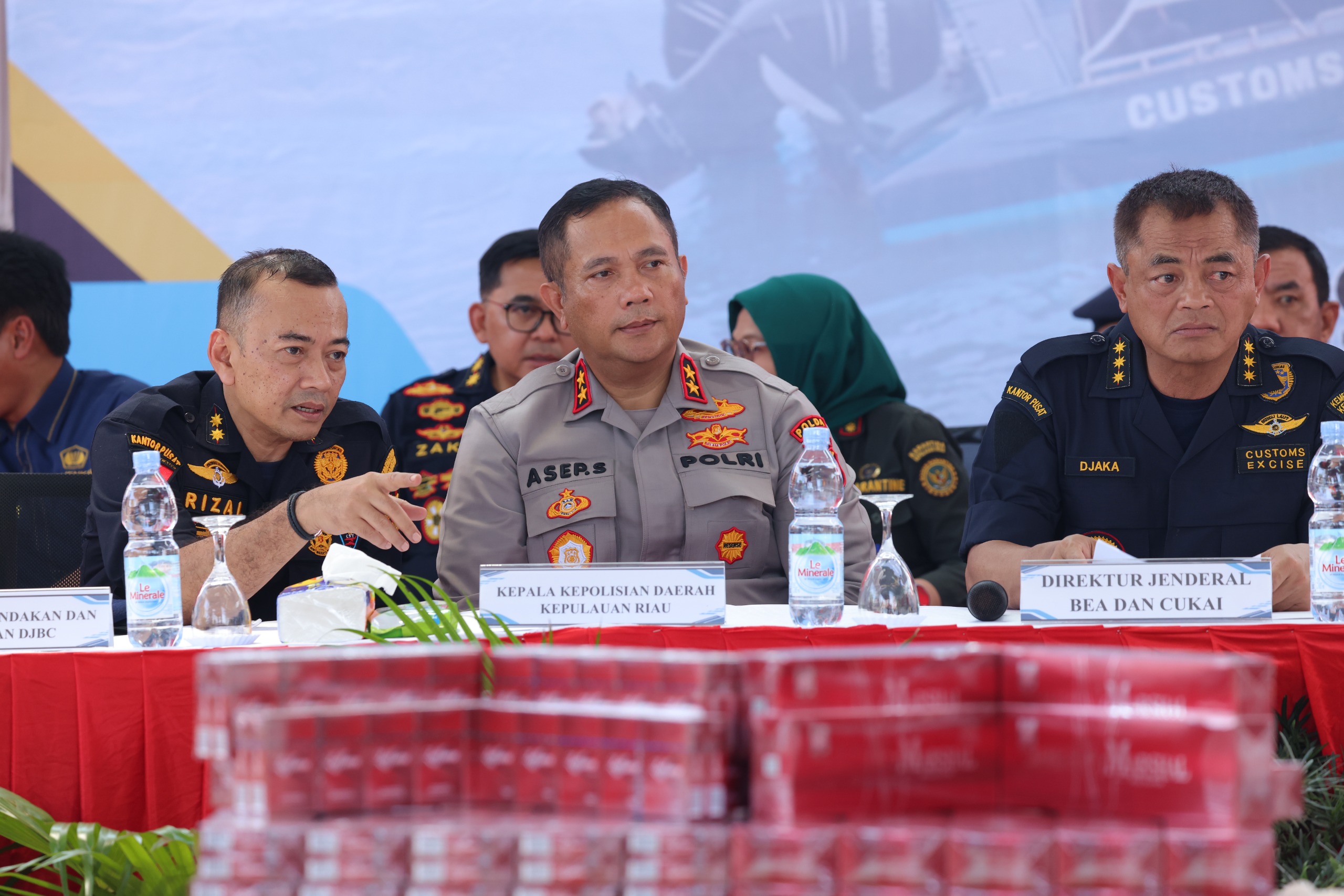 Kapolda Kepri hadiri penutupan operasi laut terpadu