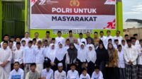 Kapolresta hadiri penyerahan tandon air di pesantren patam