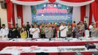 Konfrensi pers Pengungkapan mafia tanah