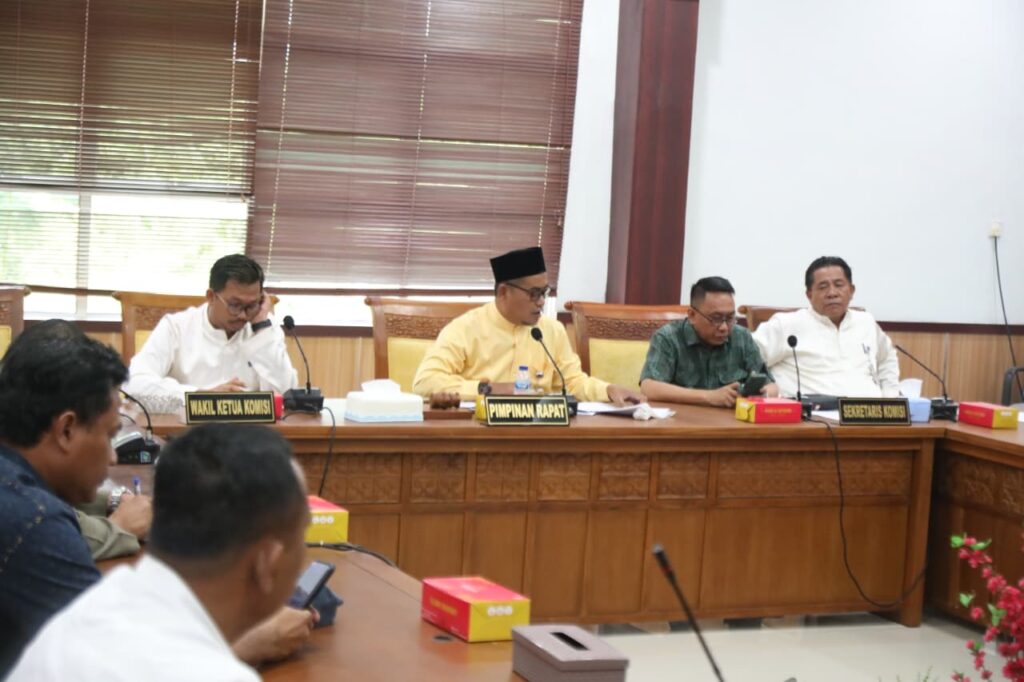 Komisi I RDPU Terkait penutupan akses jalan pelabuhan pandan bahari