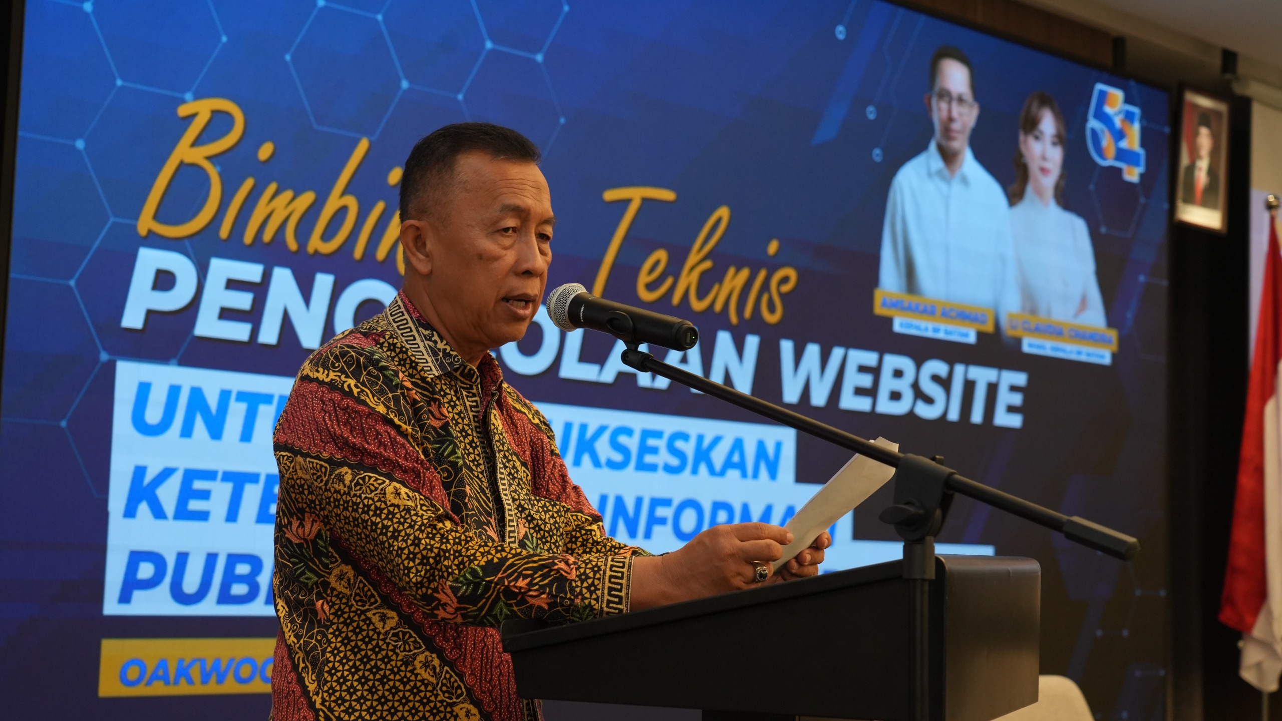 Bimtek pengelolaan website