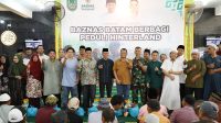 Pembagian sembako di hiterland