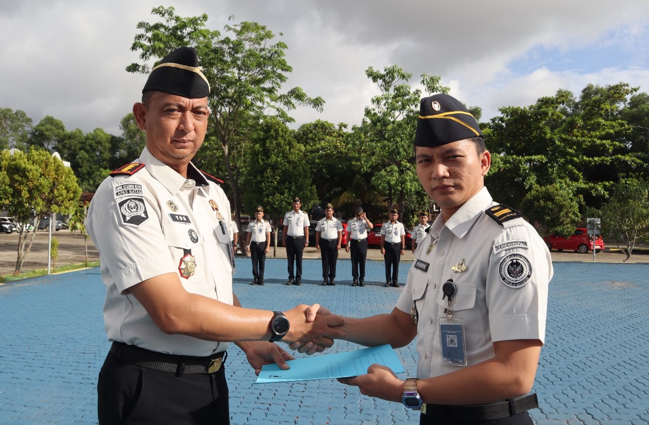 Apel Pagi Lapas Batam